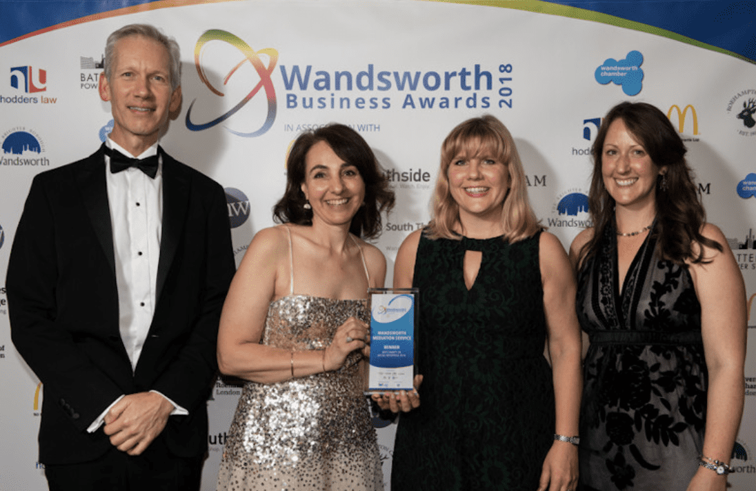 WMS wins prestigious ‘Best Charity’ award at the 2018 Wandsworth Business Awards