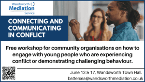Free conflict training for those working with young people