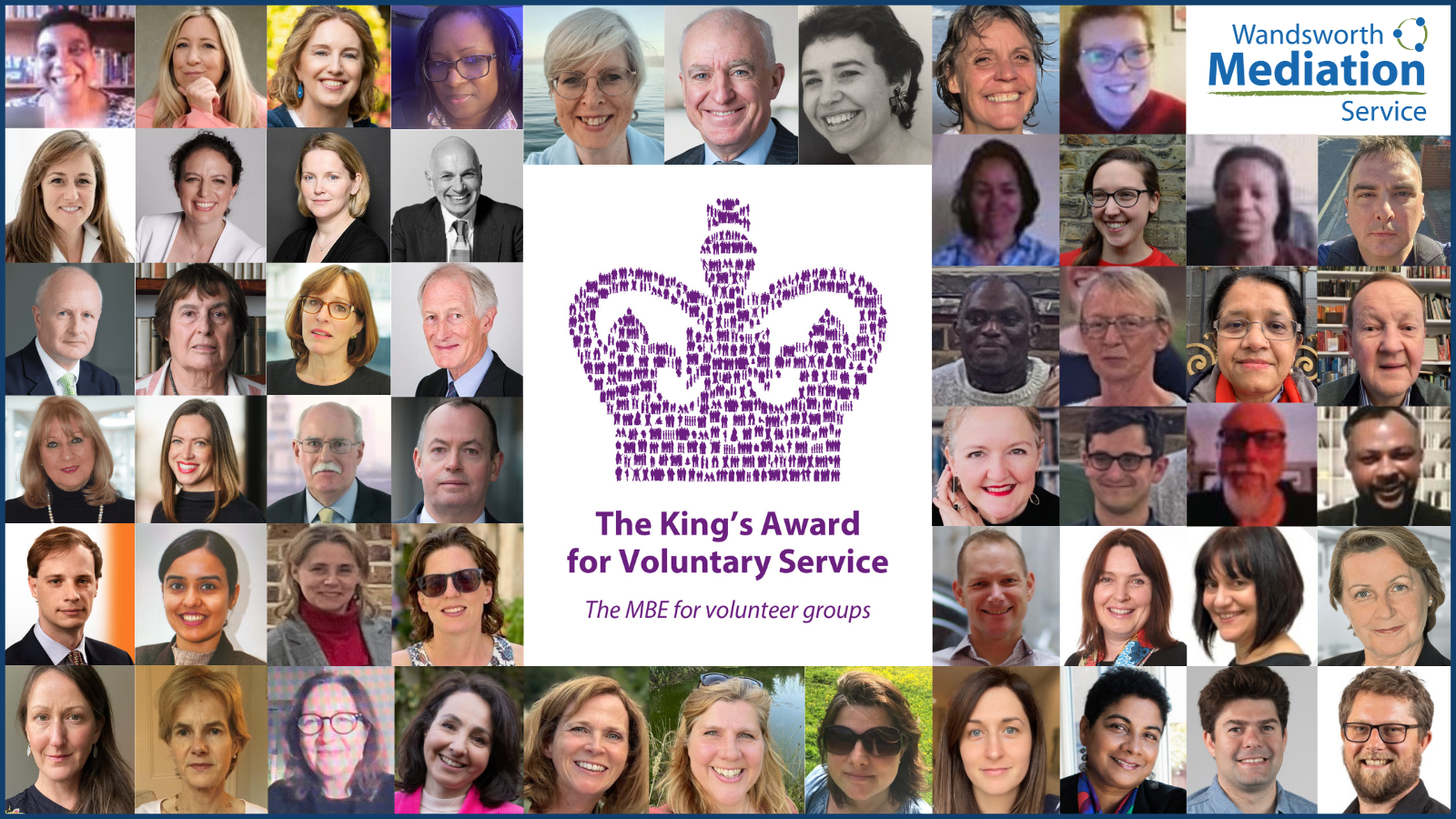 Wandsworth Mediation Service receives The King’s Award for Voluntary Service