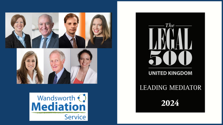 7 of our mediators listed in top tiers of Legal 500 Mediators-2024