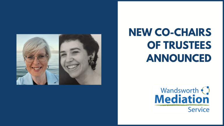 WMS announces new Co-chairs of Trustees