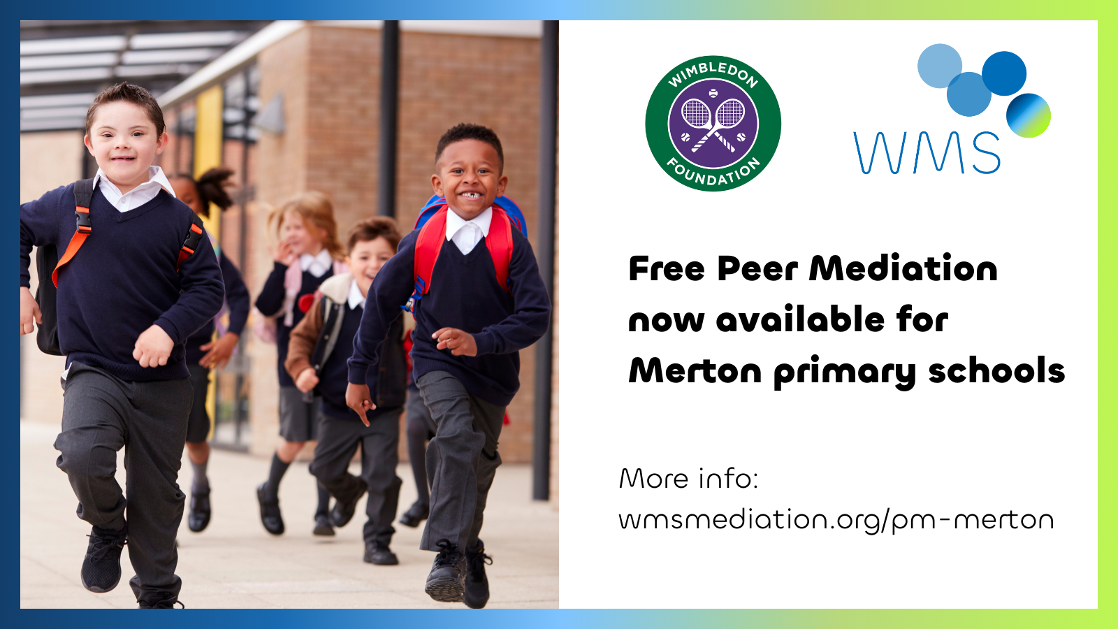 Free Peer Mediation now available for Merton primary schools